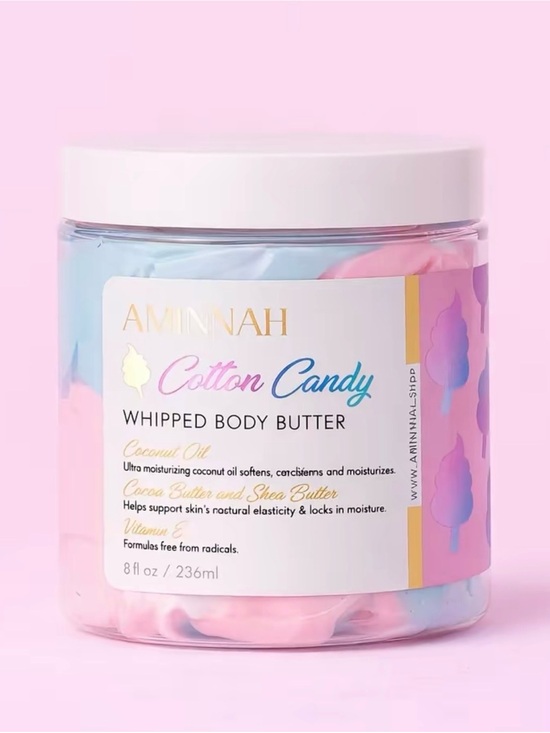 Aminnah Other - Cotton Candy Whipped Body Butter - Aminnah